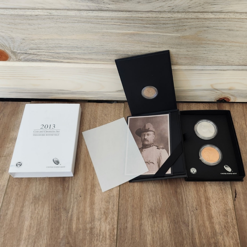 2013 theodore roosevelt coin and chronicles set